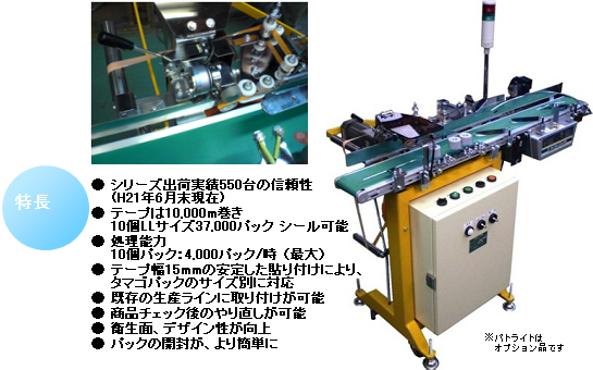 テープシール機